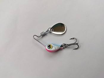 Amazon.co.jp: 超小型 スピナーベイト 4g 4色セット 針の付け替えが